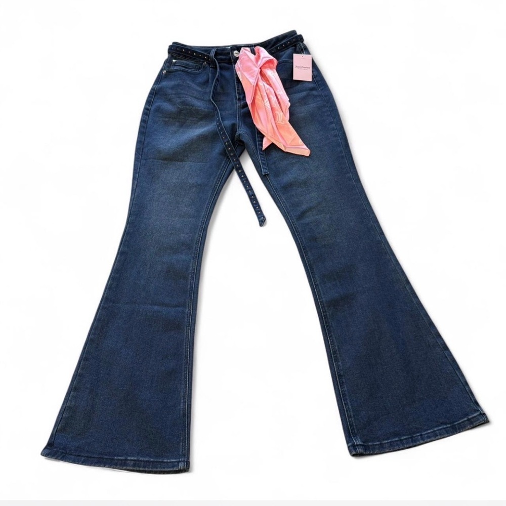 NEW!! Juicy Couture Women's Abbot Flare Jeans Size 10 Y2K Style